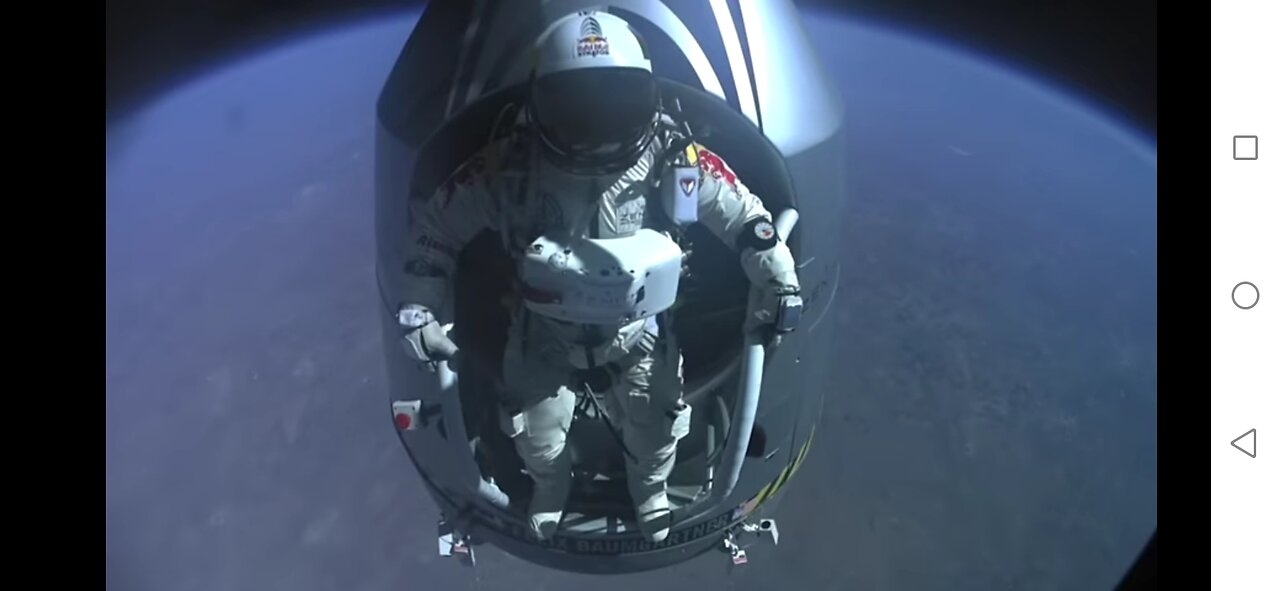 Jumped from space || world record supersonic freefall ||