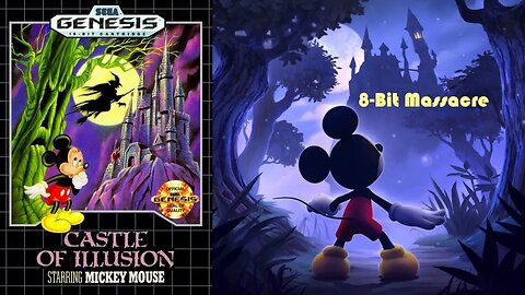 Castle Of Illusion Starring Mickey Mouse [Ft. Greedy McCreedy] - Sega Genesis (Levels 1&2)