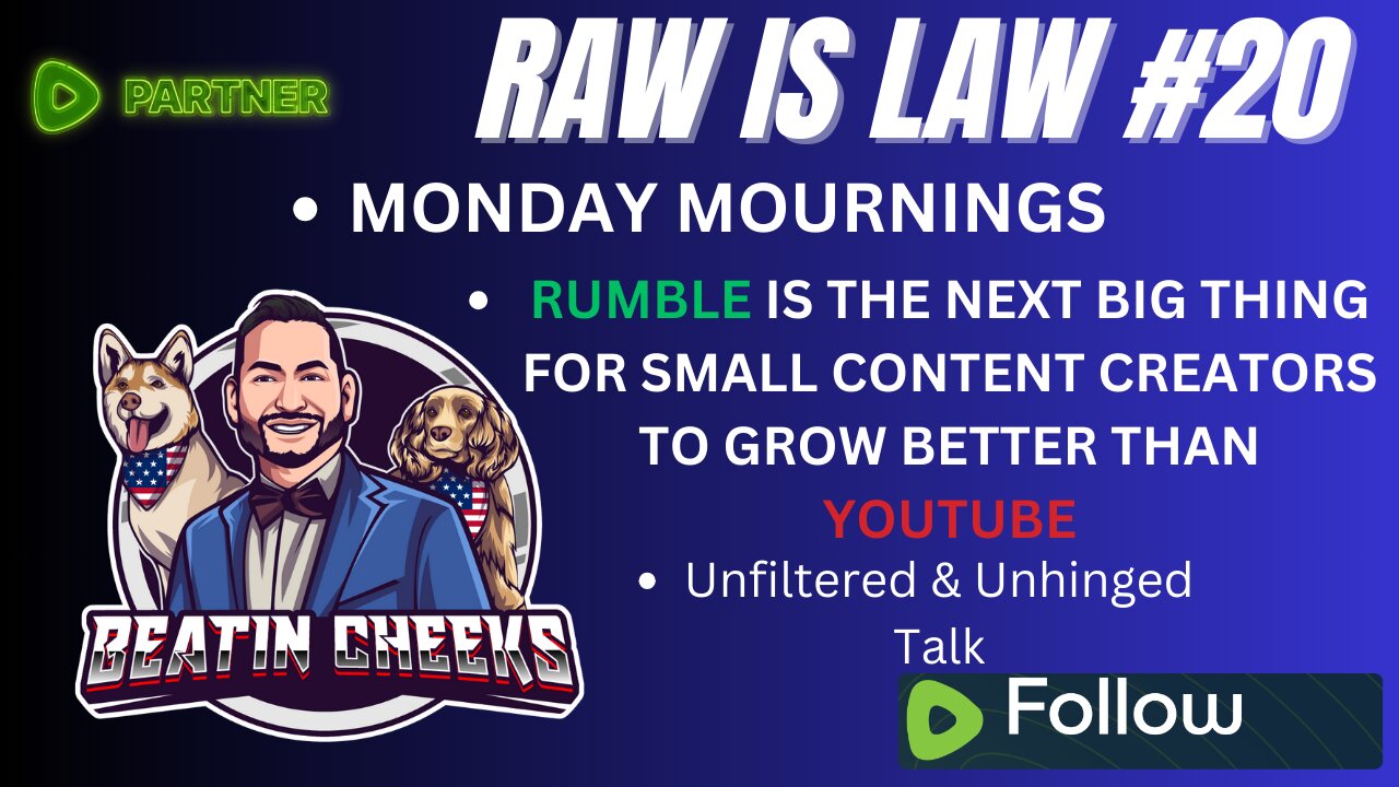 RAW IS LAW - 20 - MONDAY MOURNINGS - YouTube Can Suck It