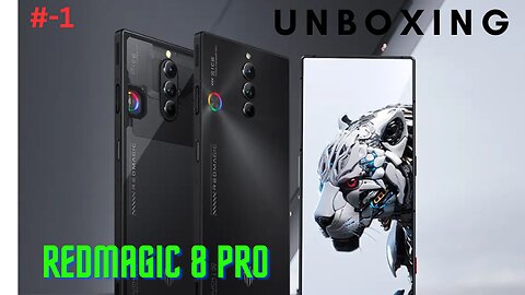 Redmagic 8 pro quick Unboxing