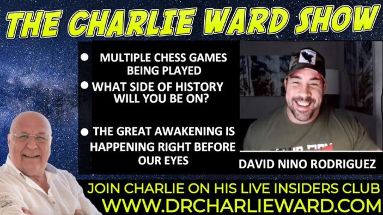 WHAT SIDE OF HISTORY WILL YOU BE ON? WITH DAVID NINO RODREGUIZ & CHARLIE WARD