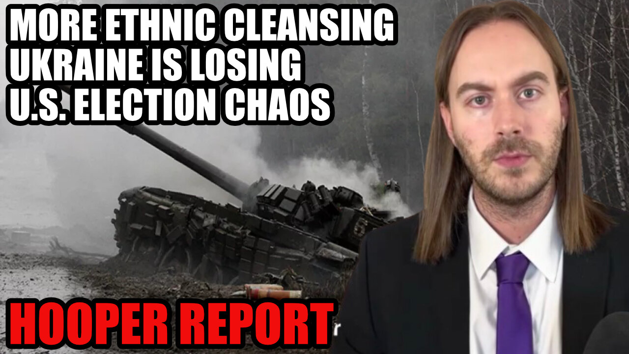 Israel Destroying Apartments, Media Admits Ukraine Lost, Election Garbage Clown Show | Hooper Report