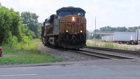 CSX H726 Local Mixed Train from Marion, Ohio August 21, 2021