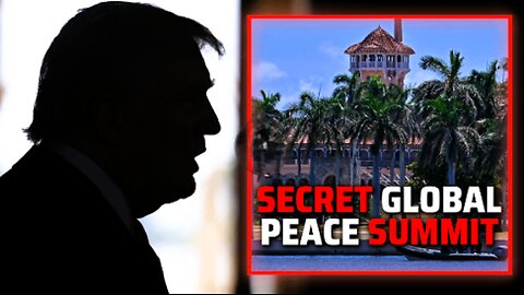 PILNE WYŁĄCZNIE Intel: Trump organizuje tajny szczyt globalnego pokoju w Mar-a-Lago! ...