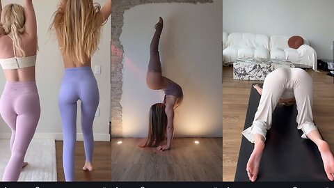 Stretch Yoga Flow, Easy Flexibility #shorts #cameltoe