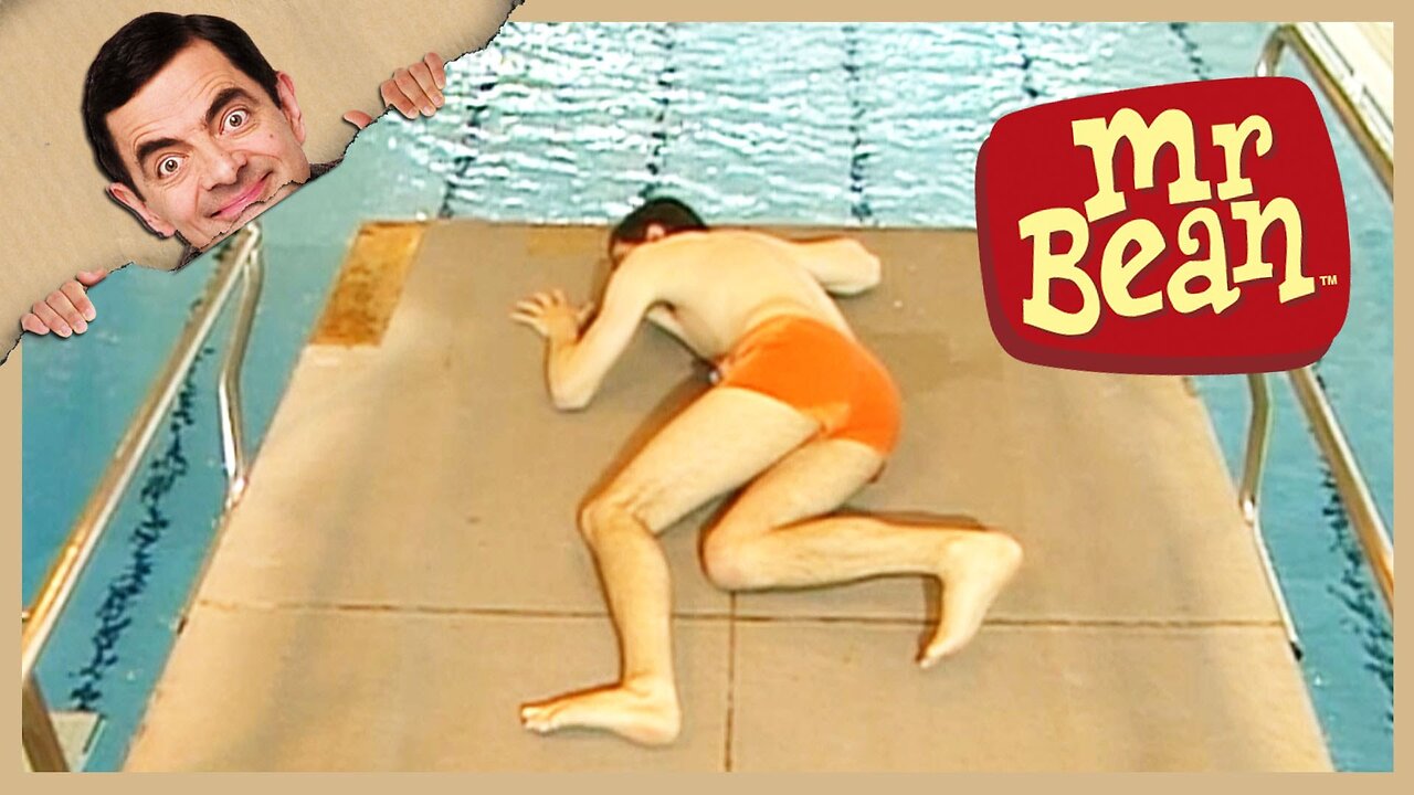 Dive Mr bean!