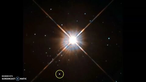 Proxima Centauri Earth's Binary Red Dwarf Shot Stellar Solar Flare!