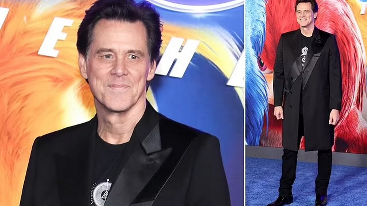 "Jim Carrey Shines at Sonic 3 Premiere"