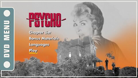 Psycho - DVD Menu