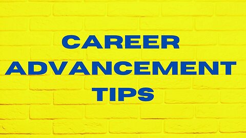 Career Advancement Tips: Strategies for Professional Success #success #career