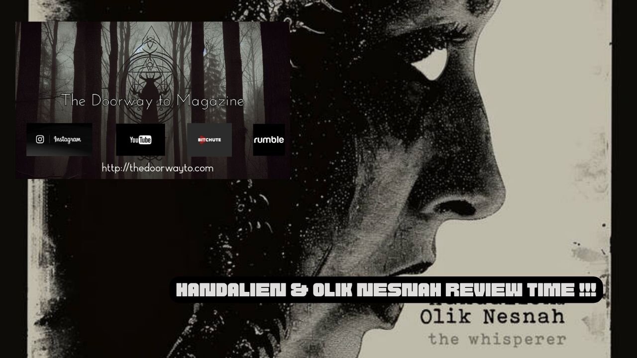 Slithering Black Records- Handalien & Olik Nesnah - The Whisperer- Video Review