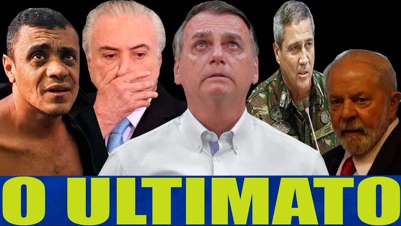 AGORA! BOLSONARO SERÁ A ULTIMA VEZ - Temer já começa a se afastar de Lula - ADELIO BISPO LIVRE