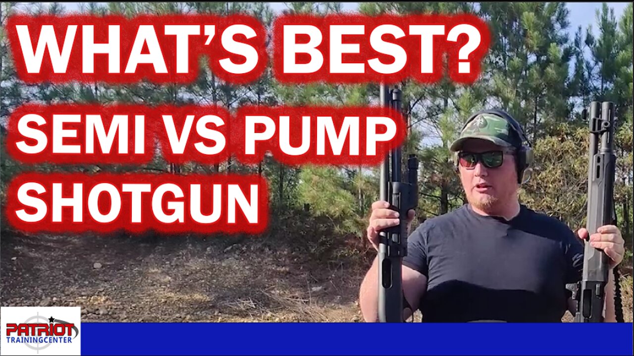 Should you get a pump or semi-auto shotgun?