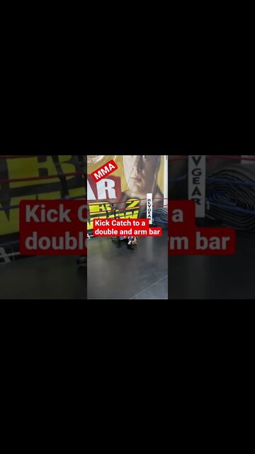 Kick Catch to Double Leg to Arm Bar CSW