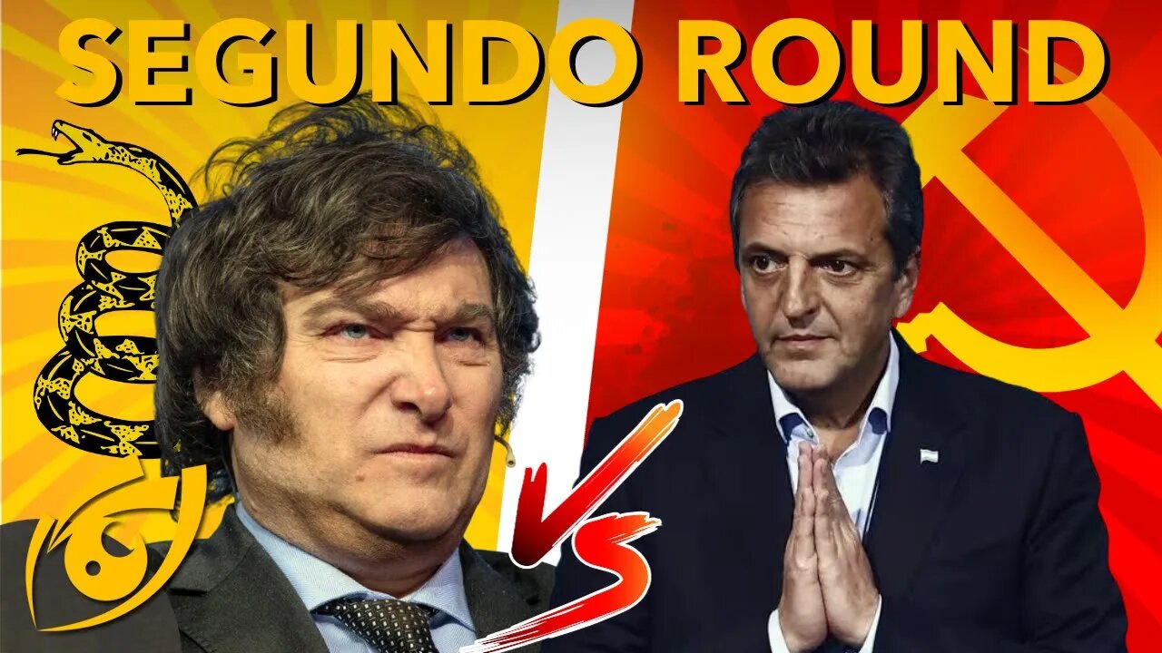 SERGIO MASSA termina em PRIMEIRO LUGAR e enfrentará SEGUNDO TURNO com JAVIER MILEI