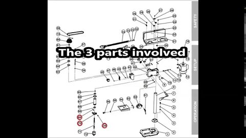 Improved Harbor freight 8" drill press depth stop