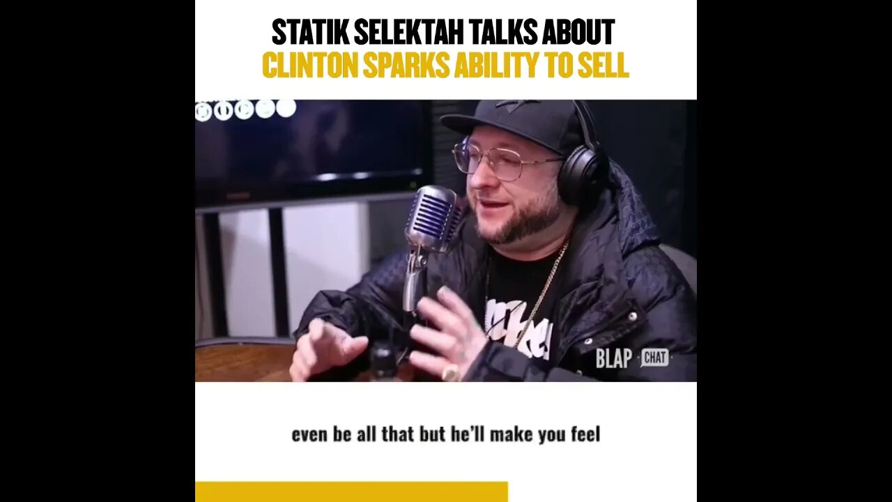 HOW TO SELL ANYTHING TO ANYBODY with Statik Selektah #shorts #sales #entrepreneur