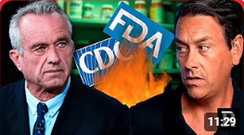 RFK, Jr. “We are going to war against the FDA