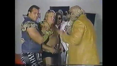 June 8-1985-jesses body shop with Brutus beefcake & Greg valentine