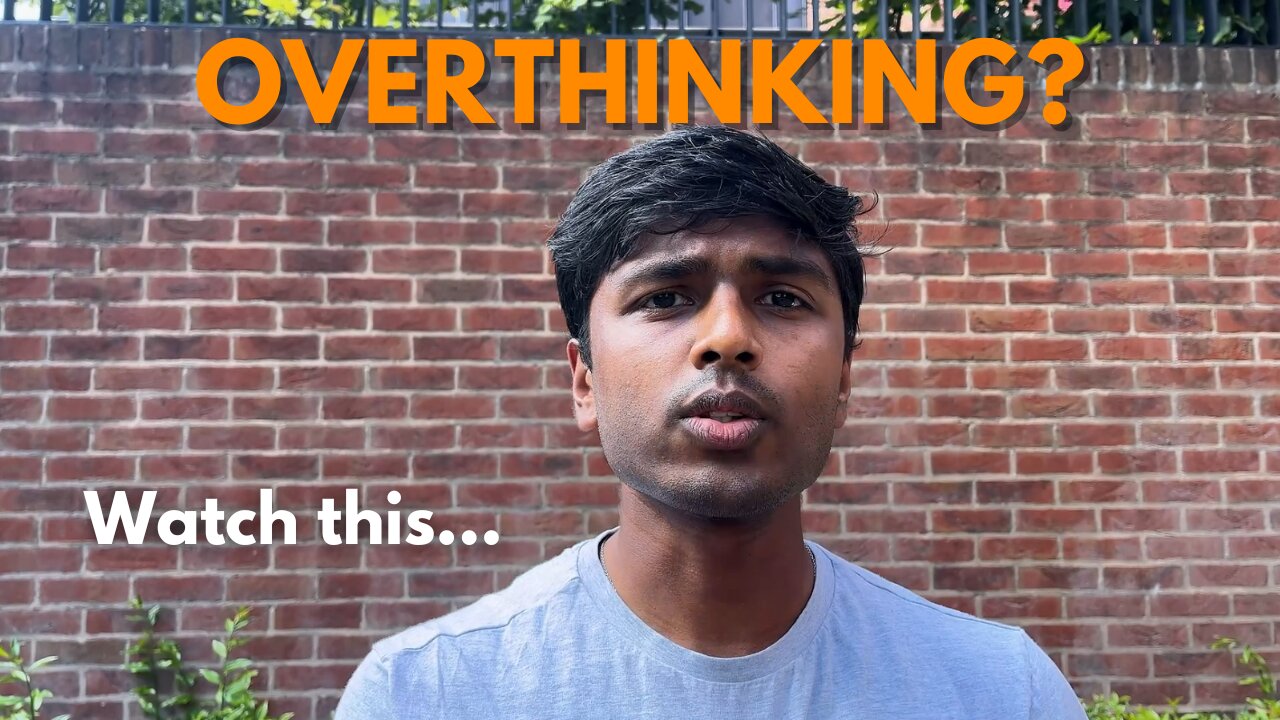 You can never stop OVERTHINKING...Use it as your Superpower Instead