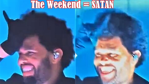 The Weekend shows the world who his master is...SATAN