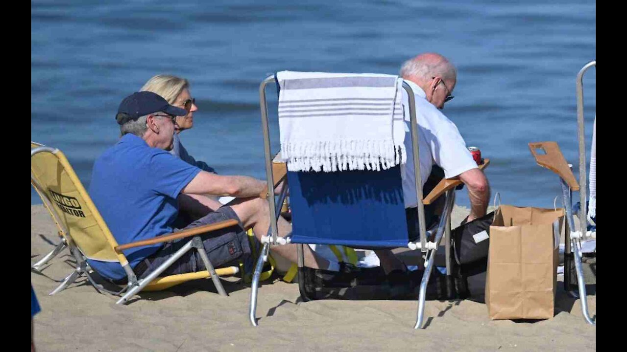 Biden, After Lounging On Beach, Says ‘No Comment’ On Deadliest Wildfire In Modern U.S. History