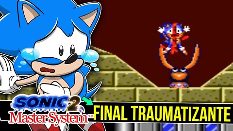 FINAL Triste do SONIC 2 do Master System | Hedgehog.exe #shorts