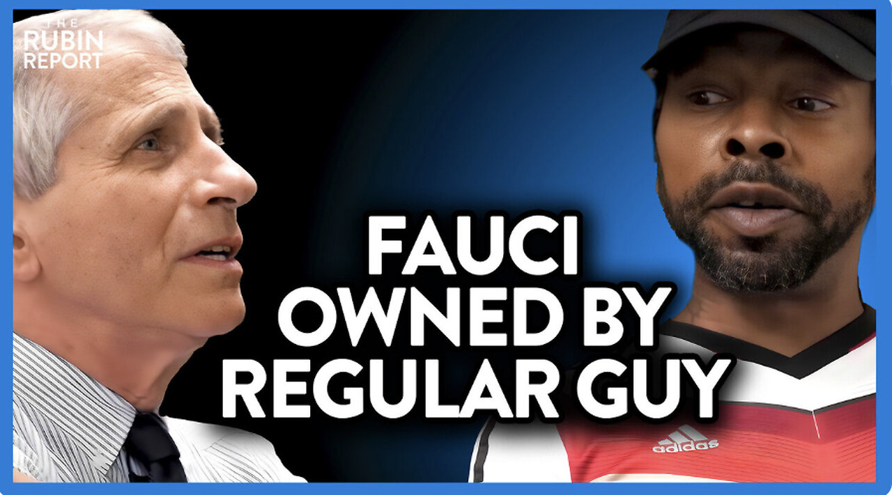 Regular Guy Silences Fauci on His Door-to-Door Vaccine Push | Dave Rubin