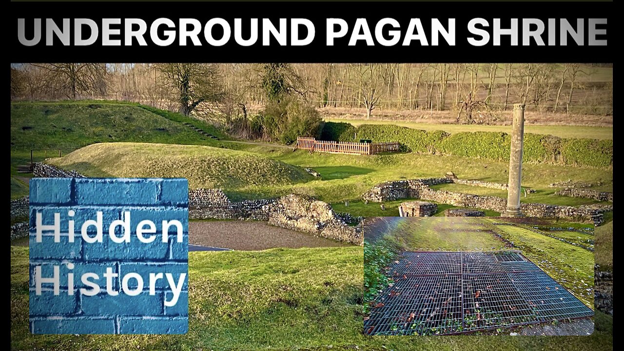 Exploring a mysterious underground pagan shrine at a Roman amphitheatre