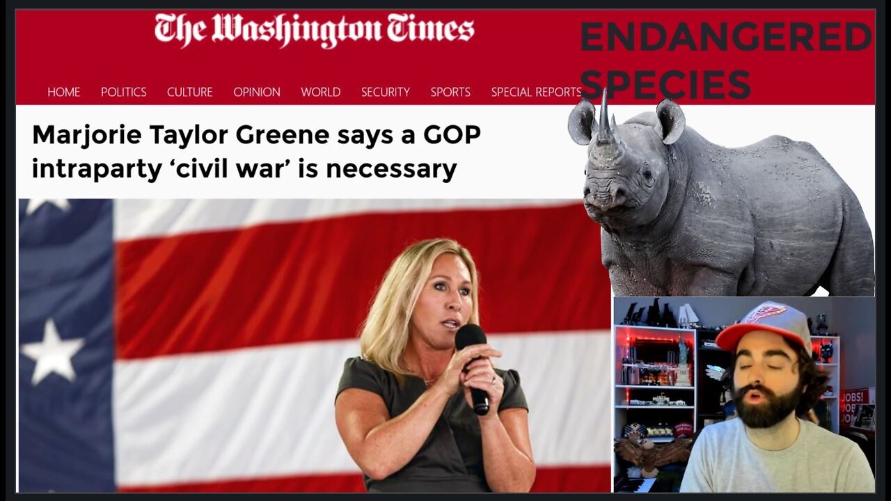 GOP Facing 'Intraparty' Civil War To Determine Party's Future! Spoiler Alert: We Win!