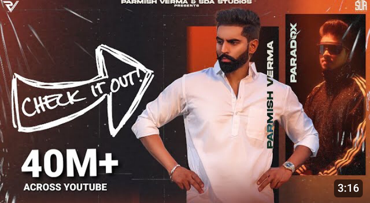 Parmish Verma Ft. Paradox - Check It Out (Official Music Video)