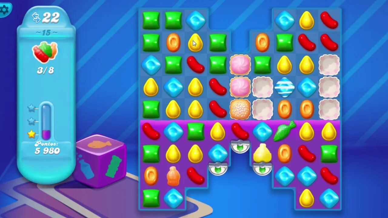 Candy Crush Soda Saga Level 15