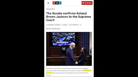 TOP 50 REASONS REASONS BLACKS SHOULD VOTE REPUBLICAN (#41) KETANJI BROWN CAN’T DEFINE A WOMAN