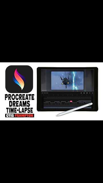 PERFECT STORM Procreate Dreams Time-Lapse!