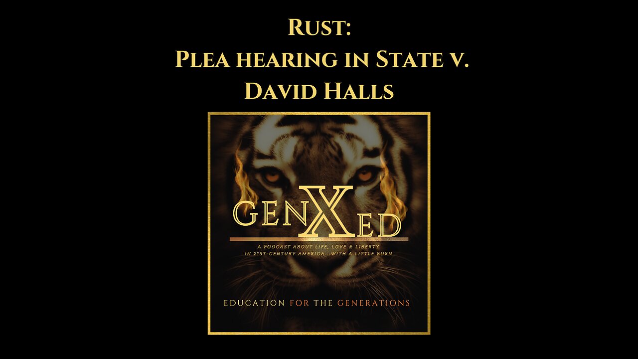 Rust Movie Plea Hearing in State v. David Halls | S1E3