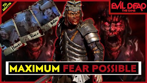 The MAXIMUM 😱 FEAR 😱 Possible in Evil Dead the Game | BEST Necromancer Build Guide + Tips