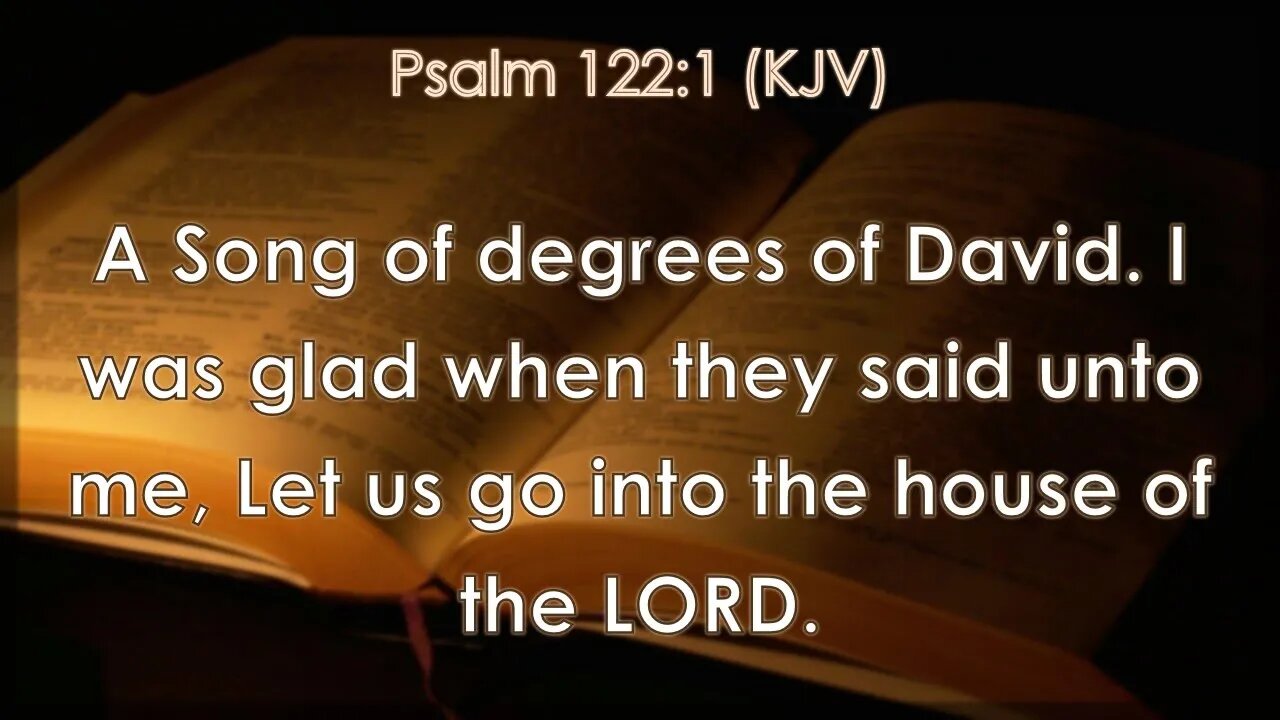 Wednesday Evening, April 27 - Let us go into the house of the LORD.