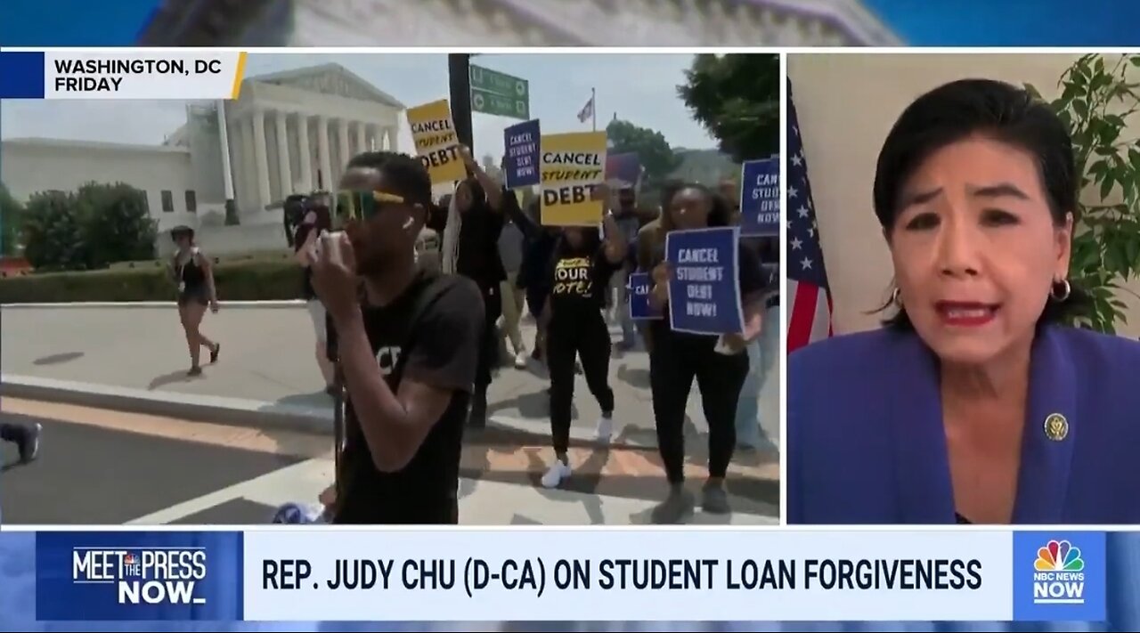 Rep Judy Chu: Americans Were Demanding For Government To Pay Their Student Loans