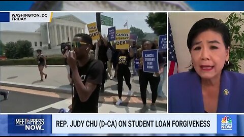 Rep Judy Chu: Americans Were Demanding For Government To Pay Their Student Loans