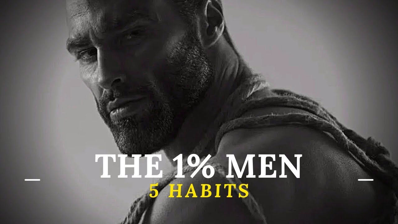 5 DAILY Habits Of The TOP 1% MEN (Do THESE...) | HIGH Value Men|self development coach