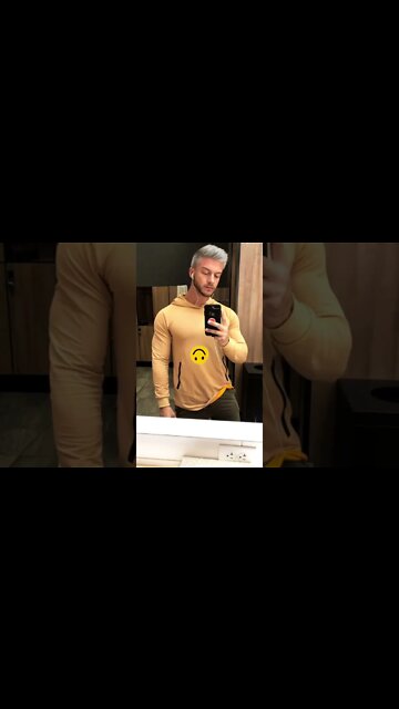 Gym selfie when my hair was silver