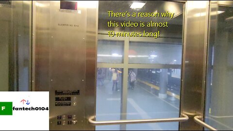 The worst elevator leveling on YouTube! The elevators at the Wonderland T Station in Revere, MA