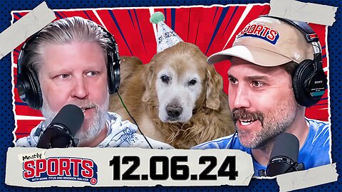 Moses, The Best College Basketball Dog, Celebrates His 14th Bday | Mostly Sports EP 305 | 12.6.24