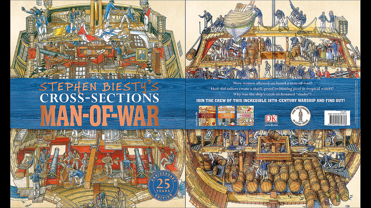 Stephen Biesty's Cross-Sections Man-of-War