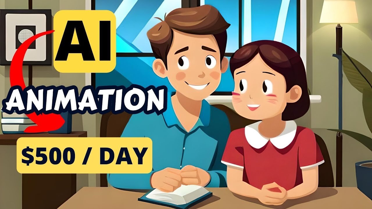 Earn Money With AI By Creating Animation Video || AI Animation || Kids Learning Video