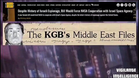 KGB and Mossad are working together to set the stage for their WW3 prophecies (Johnny Gat)