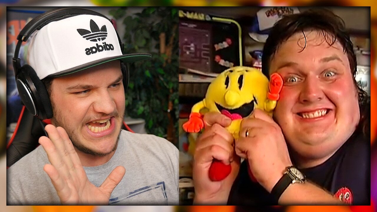 BASEMENT DWELLING MAN-CHILD WORSHIPS PAC-MAN