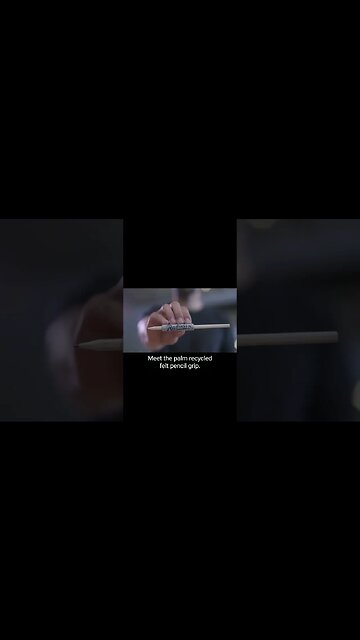 Palm Recycled Felt Pencil Grip