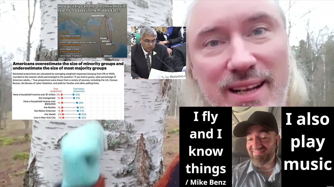 Stevia, ivermectin, Jay Bhattacharya, sourdough! Polls. Unwin cultures. Based Oreshnik. Minoan video