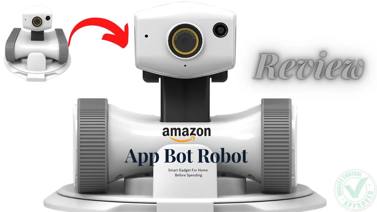 Appbot Robot Riley-Indoor Wi-Fi Network Surveillance CCTV Camera #Gadget #BeforeSpending #Shorts